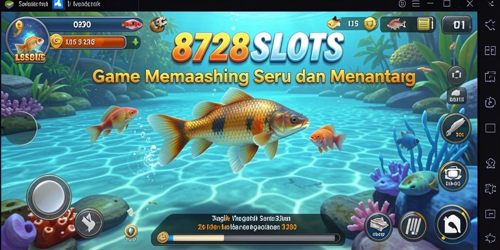 Gameplay seru dengan fitur memancing yang menarik di 8728SLOTS.