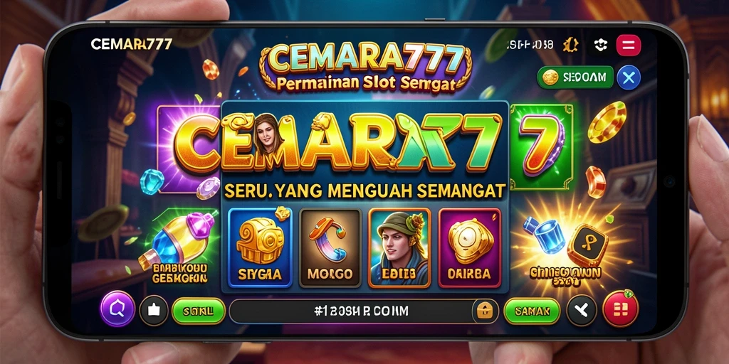 Tampilan gameplay menarik dan penuh warna dari CEMARA777.