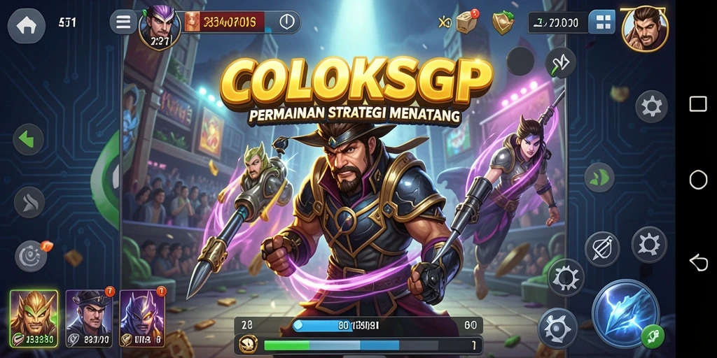 Tampilan gameplay COLOKSGP yang penuh tantangan dan strategi.