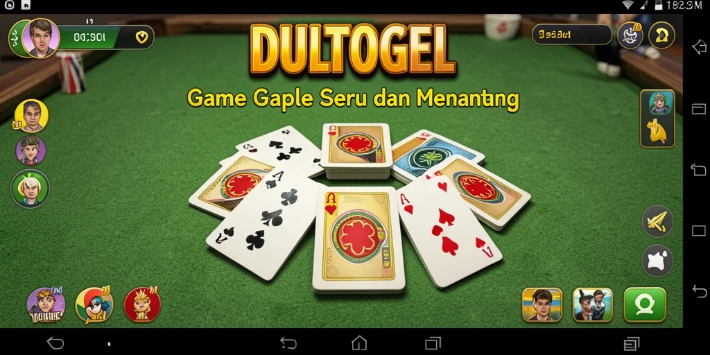 Tampilan gameplay DULTOGEL yang menarik dan seru.