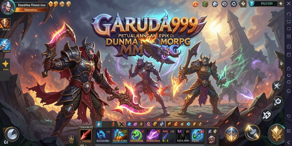 Tampilan gameplay Garuda999 dengan aksi seru dan grafis yang menakjubkan.