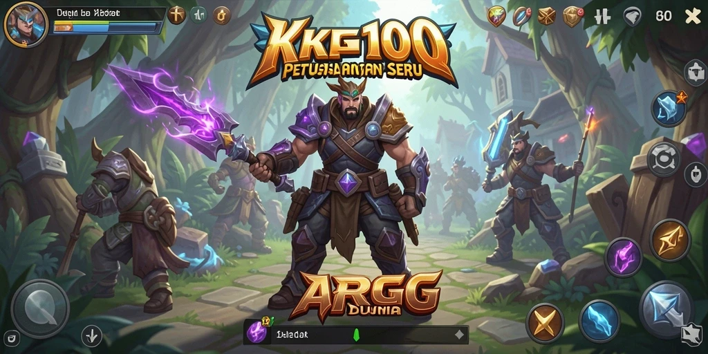 Tampilan utama gameplay KPK100 yang memukau dan penuh aksi.