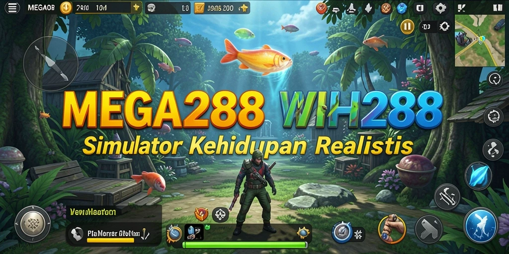 Tampilan gameplay realistik MEGA288 dengan interaksi sosial yang menarik.