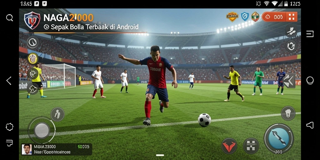 Tampilan gameplay seru dan realistis di NAGA2000.