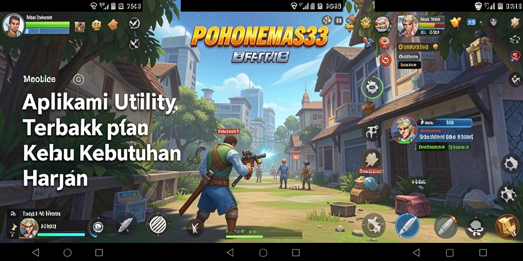 Tampilan antarmuka POHONEMAS33 yang intuitif dan modern.