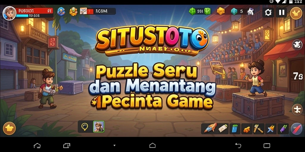 Tangkapan layar menunjukkan gameplay yang menantang dan menarik di SITUSTOTO.