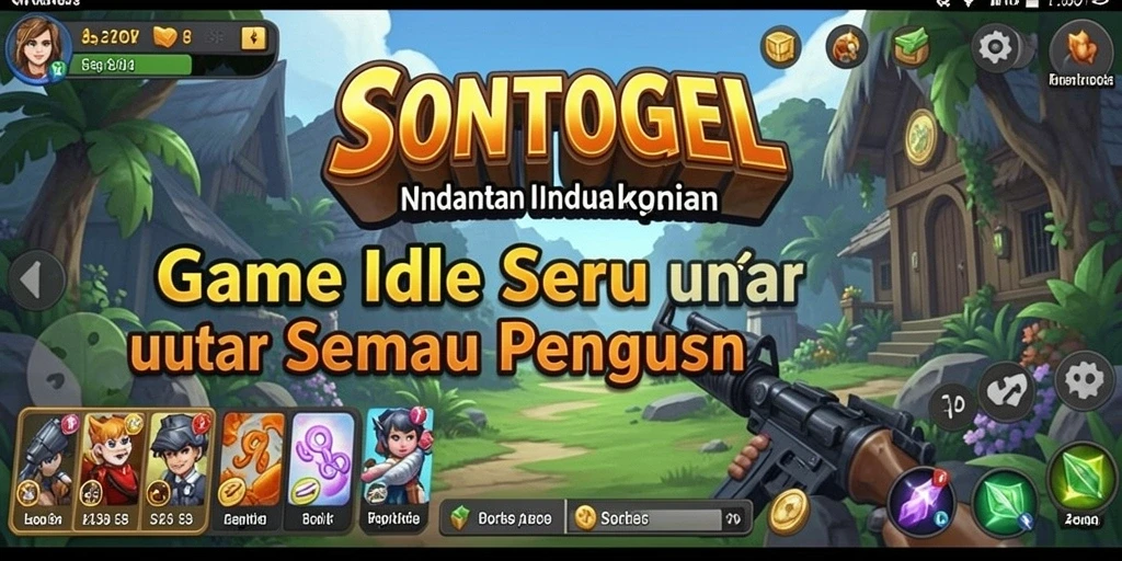 Tampilan gameplay SONTOGEL yang menarik dan menghibur.
